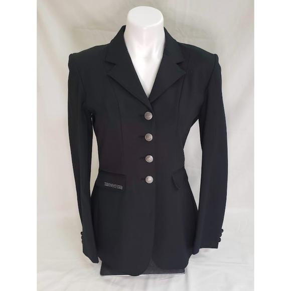NEW ROMFH classic dressage coat in black / regular - Picture 1 of 1